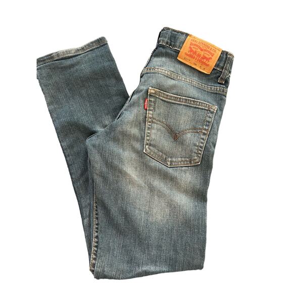 Levi’s 511 Boys Blue‎ Jeans Size 12, 26x26 - Picture 1 of 4
